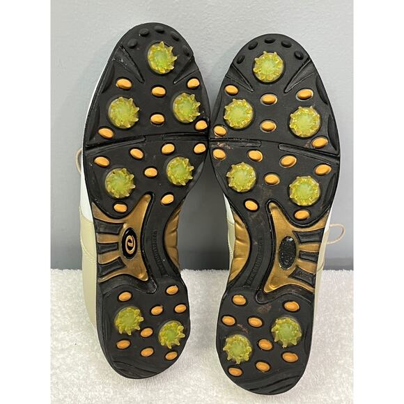 Dexter WeatherLite Golf Cleat Womens 7 tan/white‎ Shoes Saddle - Picture 4 of 7